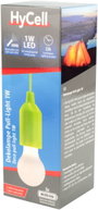 HyCell 1600-0175 Pull-Light PL LED Kemping lámpa 25 lm Elemekről üzemeltetett 50 g Zöld 5. bélyegkép