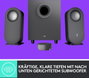 Logitech Z407 2.1 Számítógép hangszóró Bluetooth™, Vezetékes 40 W Fekete 5. bélyegkép