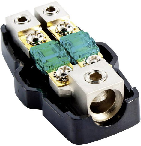 Sinustec MAV 1-2 Car-HiFi Mini-ANL biztosítéktartó Fröccsenő víz ellen védett