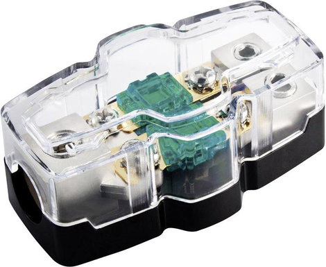 Sinustec MAV 1-2 Car-HiFi Mini-ANL biztosítéktartó Fröccsenő víz ellen védett 2. kép