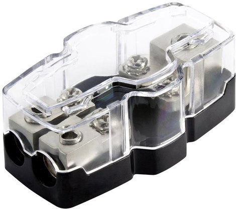 Sinustec MAV 1-2 Car-HiFi Mini-ANL biztosítéktartó Fröccsenő víz ellen védett 3. kép