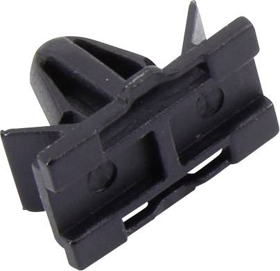 KSS Kábeltartó 28530c1314 Terpesztő horgonnyal Fekete 100 db