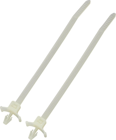KSS 28530c1309 Kábelkötöző 203 mm 4.80 mm Fekete Terpesztő horgonnyal 100 db