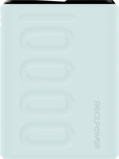 RealPower 323370 Powerbank 10000 mAh Lítium Zöld 2. kép