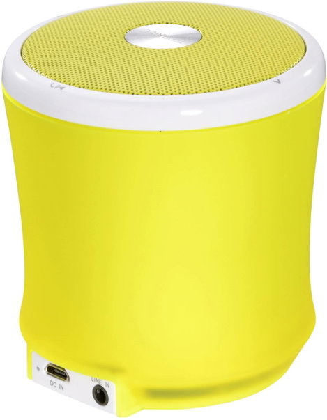 Terratec CONCERT NEO XS Bluetooth hangfal Kihangosító funkció Sárga 3. kép