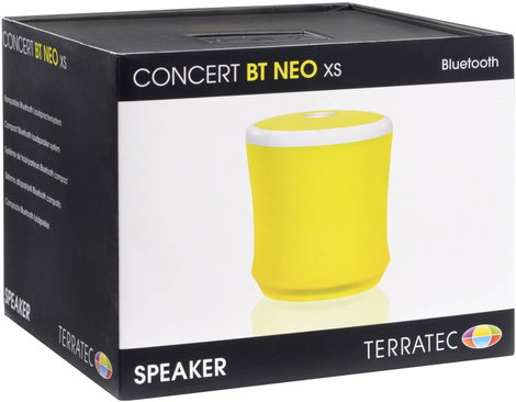 Terratec CONCERT NEO XS Bluetooth hangfal Kihangosító funkció Sárga 4. kép