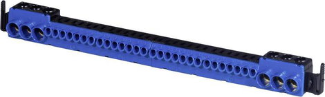 F-Tronic 7110023 Dugasz kapocs Kék Vezeték típus = N
