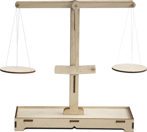 Sol Expert 39503 Holzbausatz Apothekerwaage Gyógyszerész mérleg