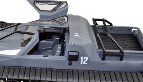 Amewi Szürke, Kék 1:12 RC modellautó Elektro Láncos drift jármű RtR 2,4 GHz Akkuval és töltőkészülék 2. kép