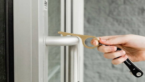KEY SMART Kulcstartó KS904-BRS CleanKey Sárgaréz 1 db 2. kép