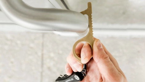 KEY SMART Kulcstartó KS904-BRS CleanKey Sárgaréz 1 db 5. kép
