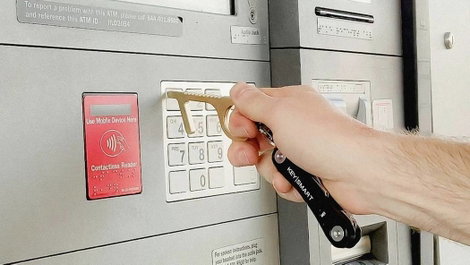 KEY SMART Kulcstartó KS904-BRS CleanKey Sárgaréz 1 db 9. kép