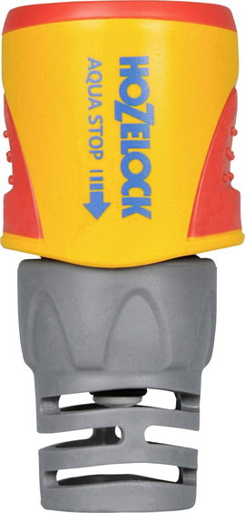Hozelock 2065 6000 AquaStop PLUS Műanyag Tömlőalj Dugaszolós csatlakozó, 19 mm (3/4) Ø, 15,0 mm (3/8