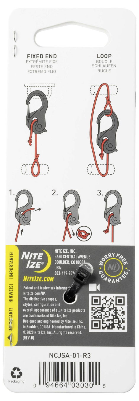 NITE Ize NI-NCJSA-01-R3 Zsinórfeszítő CamJam XT 63 mm x 34 mm x 19 mm 1 db 8. kép