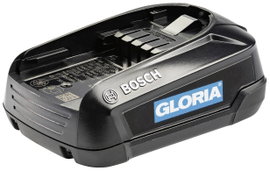 Gloria Haus und Garten 2.5 Ah Bosch Akku 729101.0000 Szerszám akku 18 V 2.5 Ah Lítiumion