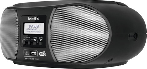 TechniSat DIGITRADIO 1990 CD-s rádió DAB+, URH AUX, Bluetooth®, CD, USB Akkutöltő funkció, Ébresztő 3. kép