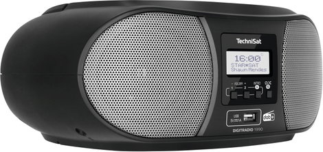 TechniSat DIGITRADIO 1990 CD-s rádió DAB+, URH AUX, Bluetooth®, CD, USB Akkutöltő funkció, Ébresztő 4. kép