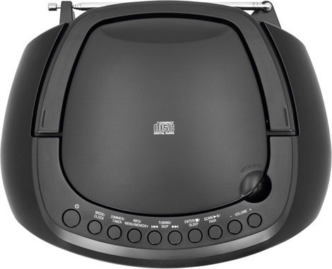 TechniSat DIGITRADIO 1990 CD-s rádió DAB+, URH AUX, Bluetooth®, CD, USB Akkutöltő funkció, Ébresztő 5. kép