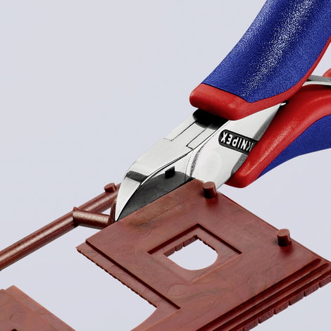 Knipex Elektronik-Seitenschneider 77 22 115 Villanyszerelő Oldalcsípőfogó 115 mm 2. kép