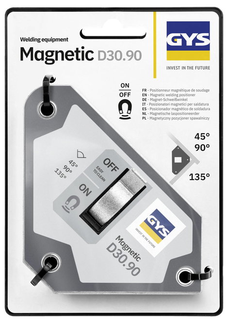 GYS 044197 Mágneses hegesztési szög MAGNETIC D30.90 2. kép