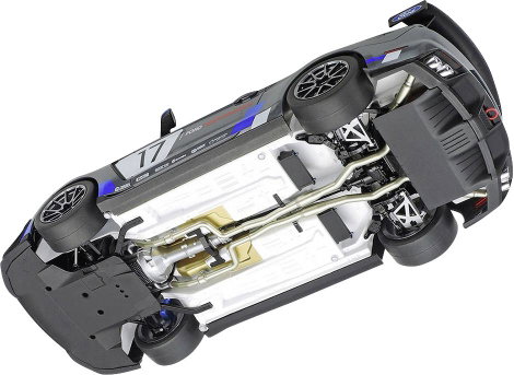 Ford Mustang GT4 autómodell építőkészlet 1:24, Tamiya 300024354 10. kép