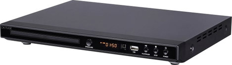 Denver DVH-1245 DVD lejátszó Fekete