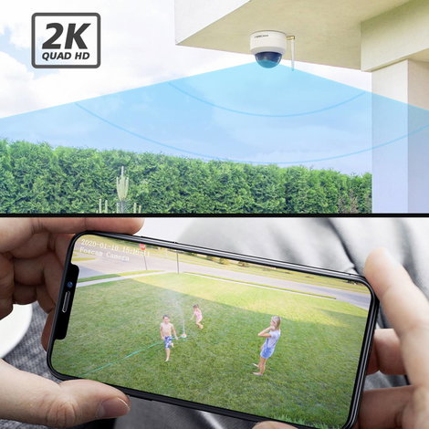 Foscam D4Z fscd4z WLAN IP Megfigyelő kamera 2304 x 1536 pixel 5. kép