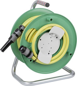 Brennenstuhl WS32 1237130 20 m 1/2 coll 1 db Zöld, Sárga Kerti tömlődob