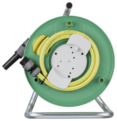 Brennenstuhl WS32 1237130 20 m 1/2 coll 1 db Zöld, Sárga Kerti tömlődob 2. kép