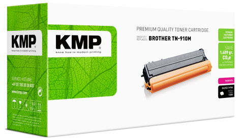 KMP Toner helyettesíti Brother TN-910M Bíbor B-T123 2. kép