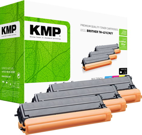 KMP Toner kombi csomag helyettesíti Brother TN-247C, TN-247M, TN-247Y, TN247C, TN247M, TN247Y Kompat