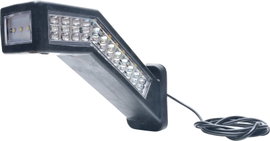WAS Munkafényszóró 12 V/DC, 24 V/DC W168.10.1 1444 L/P Közeli mező világítás (Sz x Ma) 238 mm x 181 