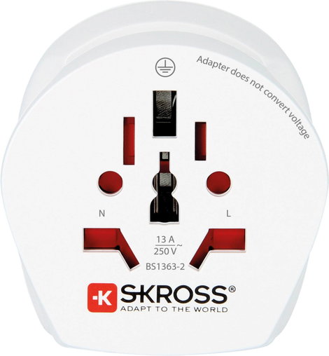 Skross 1.500202-E Úti adapter CO W to SA 2. kép