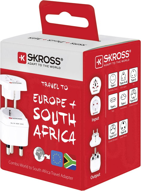 Skross 1.500202-E Úti adapter CO W to SA 7. kép