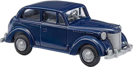 Busch 89105 H0 Személygépkocsi modell Opel Olympia kék