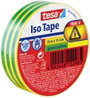 tesa Tesa 56192-00014-22 Szigetelőszalag Zöld, Sárga (H x Sz) 10 m x 15 mm 1 db bélyegkép