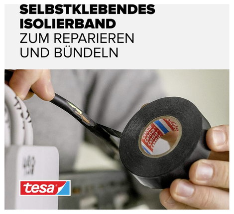 tesa Tesa 56192-00014-22 Szigetelőszalag Zöld, Sárga (H x Sz) 10 m x 15 mm 1 db 2. kép