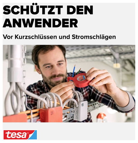 tesa Iso Tape 56192-00011-22 Szigetelőszalag Fehér (H x Sz) 10 m x 15 mm 1 db 5. kép