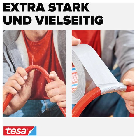 tesa UNIVERSAL 56348-00005-05 Szövet ragasztószalag tesa® extra Power Fehér (H x Sz) 10 m x 50 mm 1  6. kép