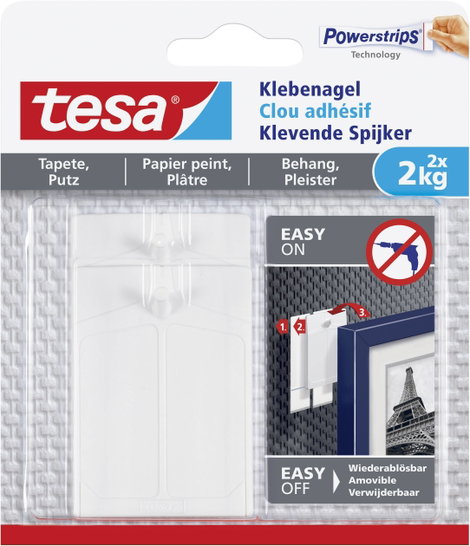 tesa 77776 Ragasztós szeg Fehér 2. kép