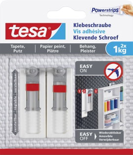 tesa 77775 Ragasztócsavar állítható Fehér