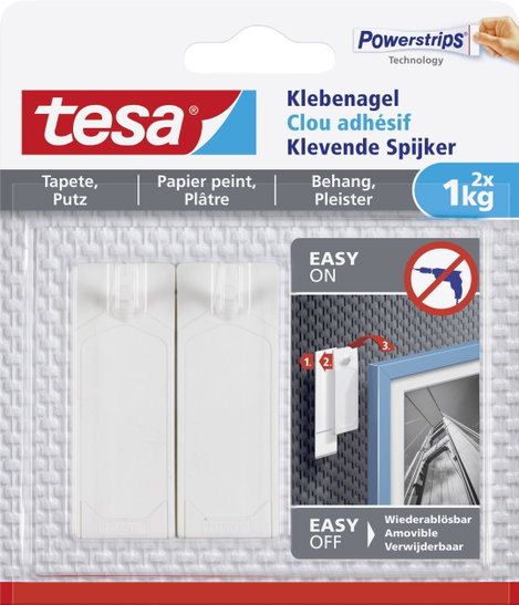 tesa 77773 Ragasztós szeg Fehér