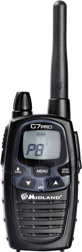 Midland G7 Pro Single C1090.14 PMR LPD kézi rádió adó-vevő készülék