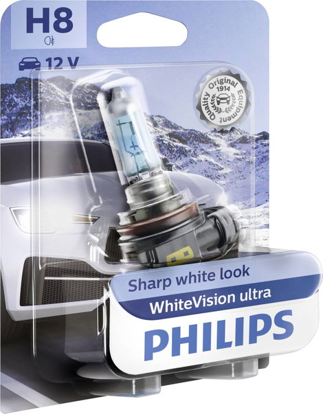 Philips 12360WVUB1 Halogén fényforrás WhiteVision Ultra H8 35 W 12 V 3. kép