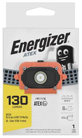 Energizer ATEX Headlight Fejlámpa Ex zóna: 0, 1, 2 130 lm 45 m 3. kép
