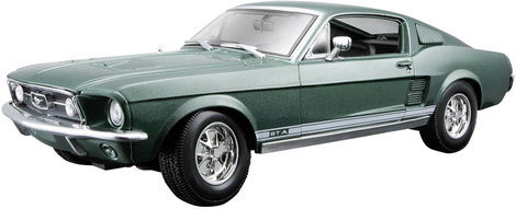 Maisto Ford Mustang 1967 Fliessheck 1:18 Autómodell