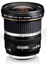Canon EF-S 10-22mm 1:3,5-4,5 USM 9518A007AA Széles látószögű objektív f/3.5 - 4.5 10 - 22 mm