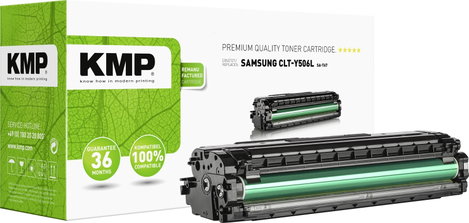 KMP Toner helyettesíti Samsung CLT-Y506L Kompatibilis Sárga 3500 oldal SA-T67