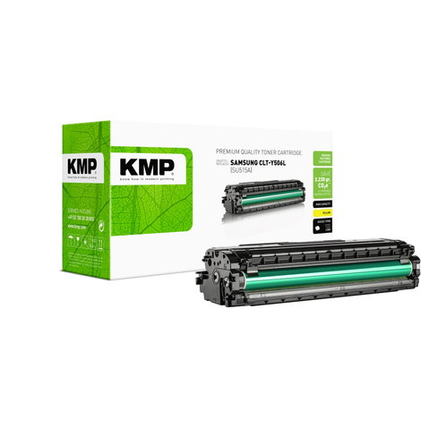 KMP Toner helyettesíti Samsung CLT-Y506L Kompatibilis Sárga 3500 oldal SA-T67