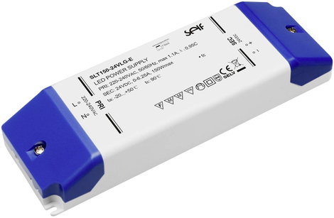 Self Electronics SELF Electronics LED meghajtó Állandó feszültségű 150 W 6.25 A 24 V/DC Gyúlékony fe
